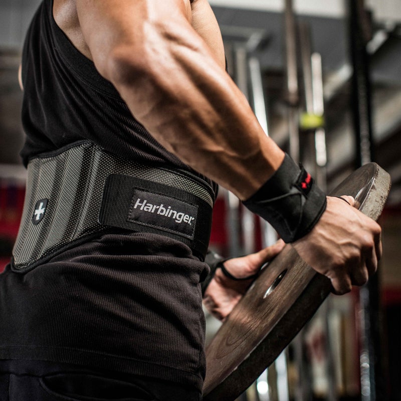 Harbinger Men's Firm Fit 7.5-Inch Contoured Weightlifting Belt, Large - Image 5