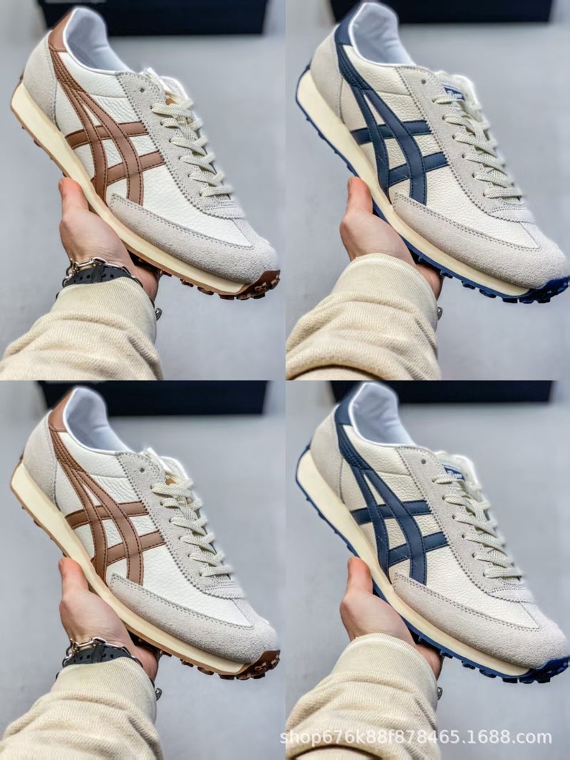 Putian Sports Shoes Onitsuka Tiger Leather Surface Fashionable Comfortable Cushioning Low-Top Classic Versatile Sports Slow - Image 2