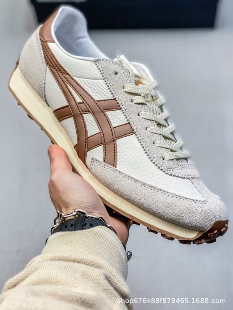 Putian Sports Shoes Onitsuka Tiger Leather Surface Fashionable Comfortable Cushioning Low-Top Classic Versatile Sports Slow - Image 4