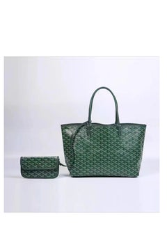Tote bags Goya handbags Europe and the United States Y-printed shopping bags large-capacity sub-bags spot large sky green.