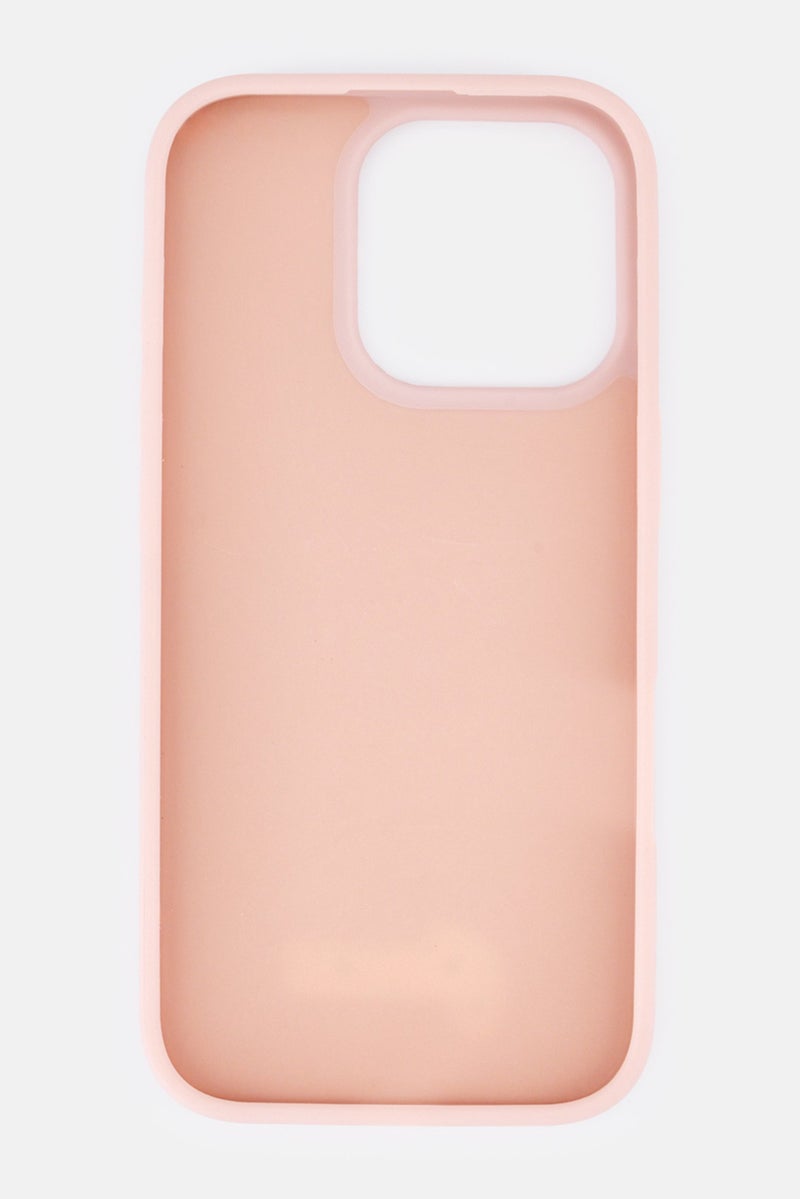 GUESS iPhone 16 Pro Metal Logo Protective Case, Pink - Image 3