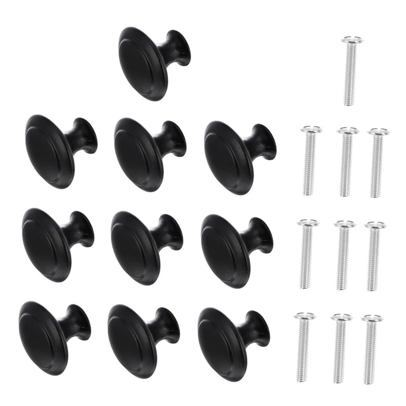Mushroom Drawer Knobs 10 Sets Cabinet Handles Easy Installation For Kitchen Furniture - Image 2