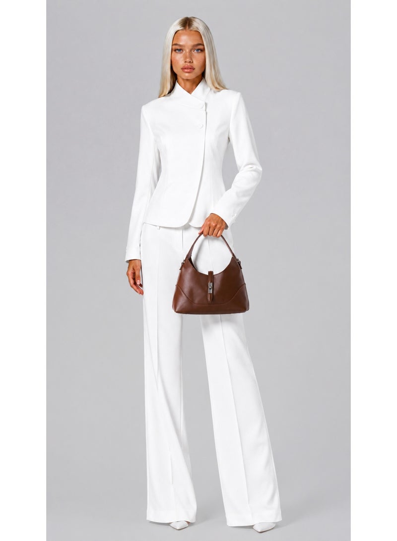 KYVELi Royal Tailored Suit Set – White - Image 1