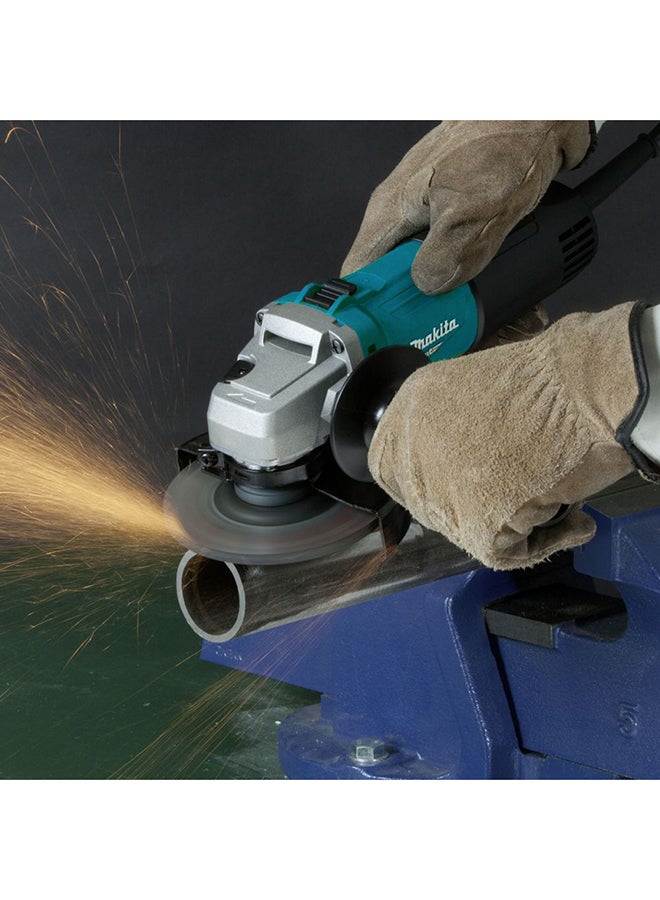 DANUBE HOME Makita MT Blue Series 540W Angle Grinder 115mm (4-1/2”) M0901B-Combo – Powerful Electric Grinder with Durable Disc, Compact Design, Ideal for Metal Cutting, Grinding & Polishing Tasks (Free 10X Cutting Disc + 1X Tool Box) - Image 2