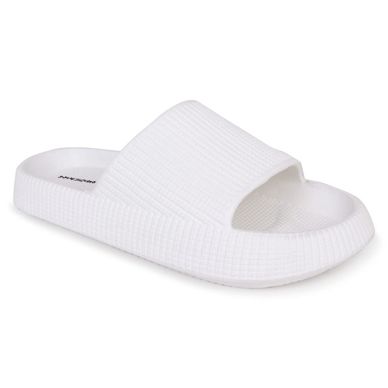 Hygear Men's Xpress White Slippers_8 UK (HG-GE-1004) - Image 4