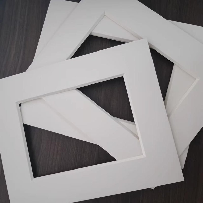Rectangular Cardboard Photo Frames Pack Of 10 7 Inch Handmade Decoration - Image 1