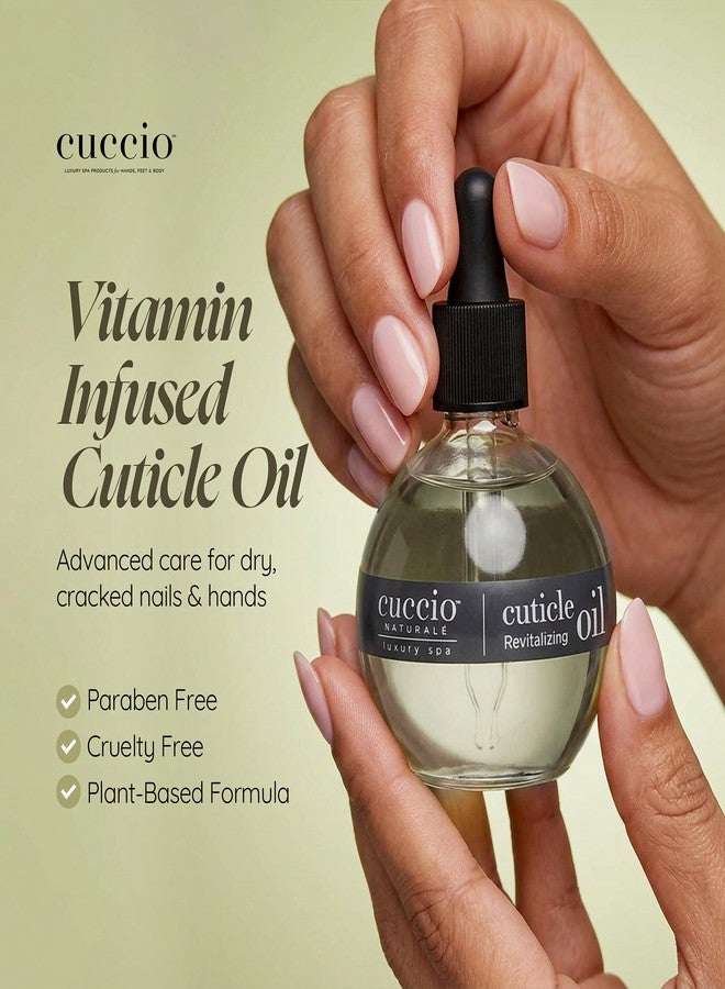 Cuccio Naturale Vanilla & Berry Revitalizing Cuticle Oil, Lightweight Fast-Absorbing Hydrating Nail & Cuticle Conditioner, Cold-Pressed Oils + Vitamin E, 2.30 Fl Oz - Image 5