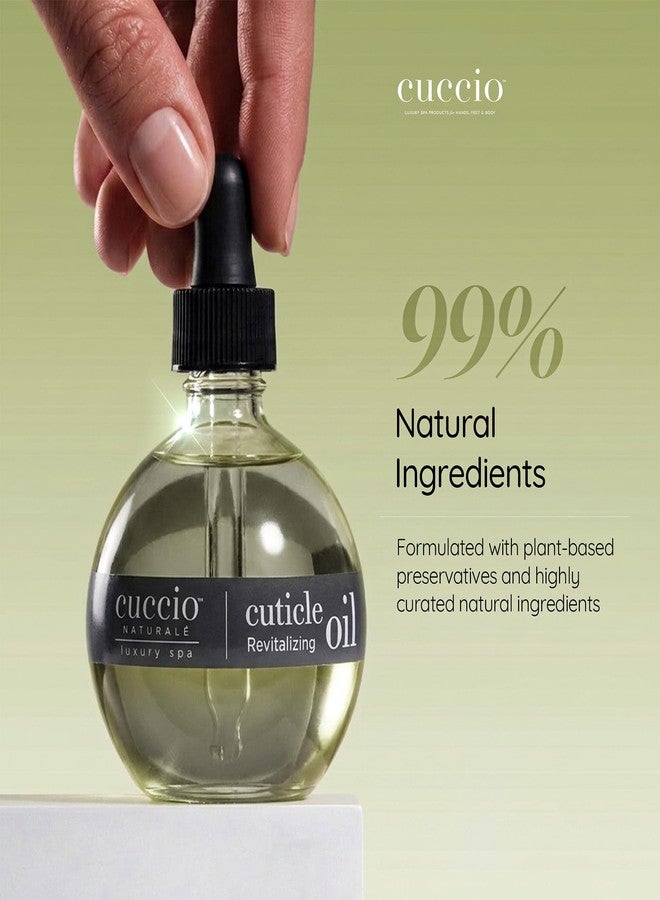 Cuccio Naturale Vanilla & Berry Revitalizing Cuticle Oil, Lightweight Fast-Absorbing Hydrating Nail & Cuticle Conditioner, Cold-Pressed Oils + Vitamin E, 2.30 Fl Oz - Image 3