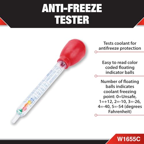 Performance Tool W1655C Anti-Freeze Tester - Image 2