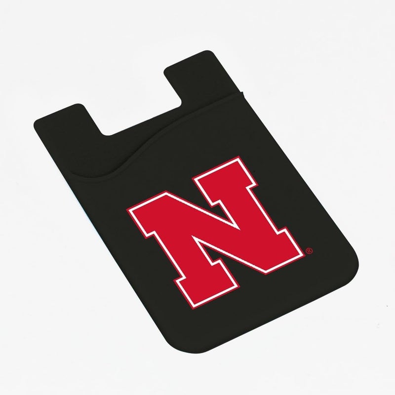 Guard Dog Silicone Credit Card Holder/Phone Wallet - Nebraska Cornhuskers - Image 1