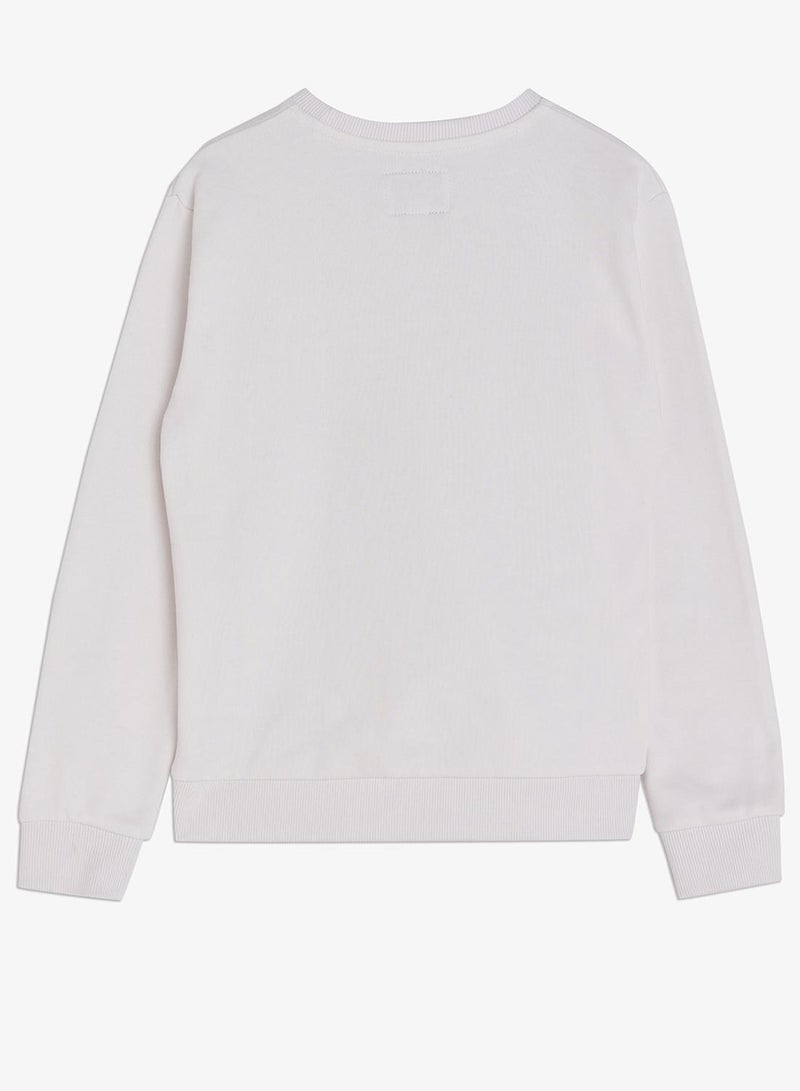 GUESS Youth Graphic Crew Neck Sweatshirt - Image 3