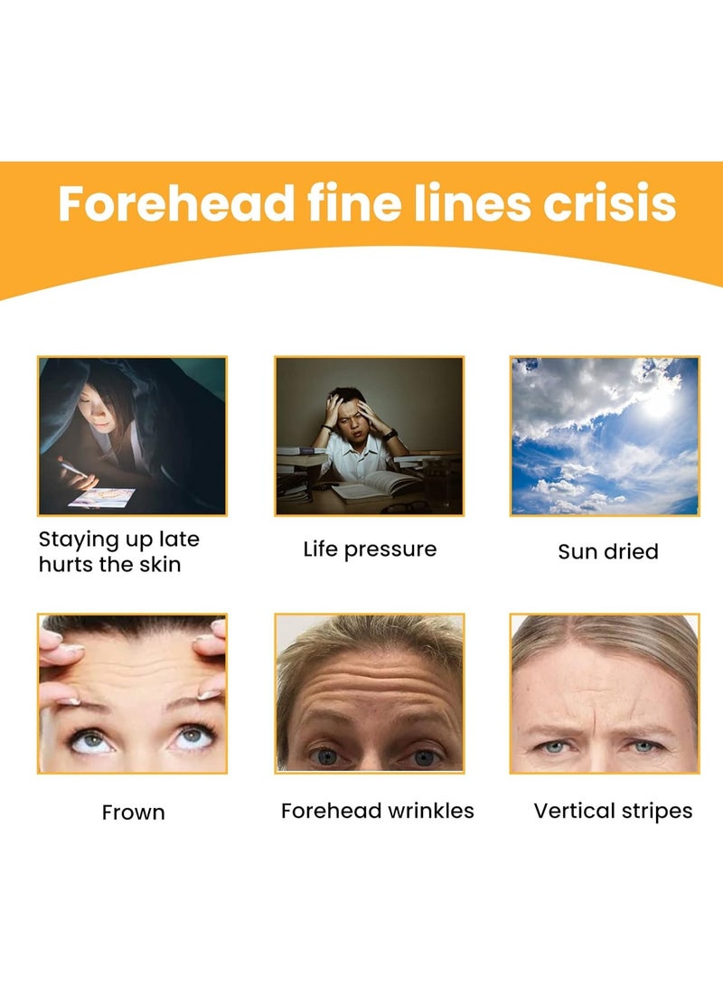 15 قطعة من لصقات الجبهة للتجاعيد، لصقات تجاعيد الجبهة، لصقات مضادة للتجاعيد للوجه، لصقات تجاعيد الوجه، لصقات الوجه للتجاعيد، ضمادات مضادة للتجاعيد، ضمادات مضادة لتجاعيد الوجه، لصقات تجاعيد الوجه - Image 3