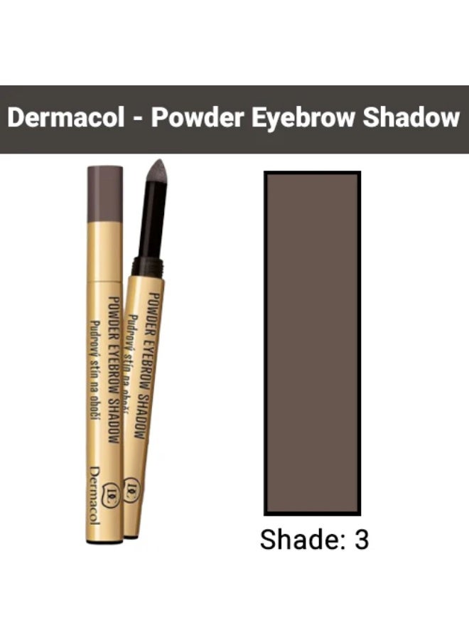 Dermacol Powder Eyebrow Shadow 3 1g - Image 2