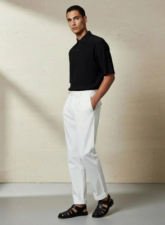 ايكونيك Iconic Men Regular Fit Trousers