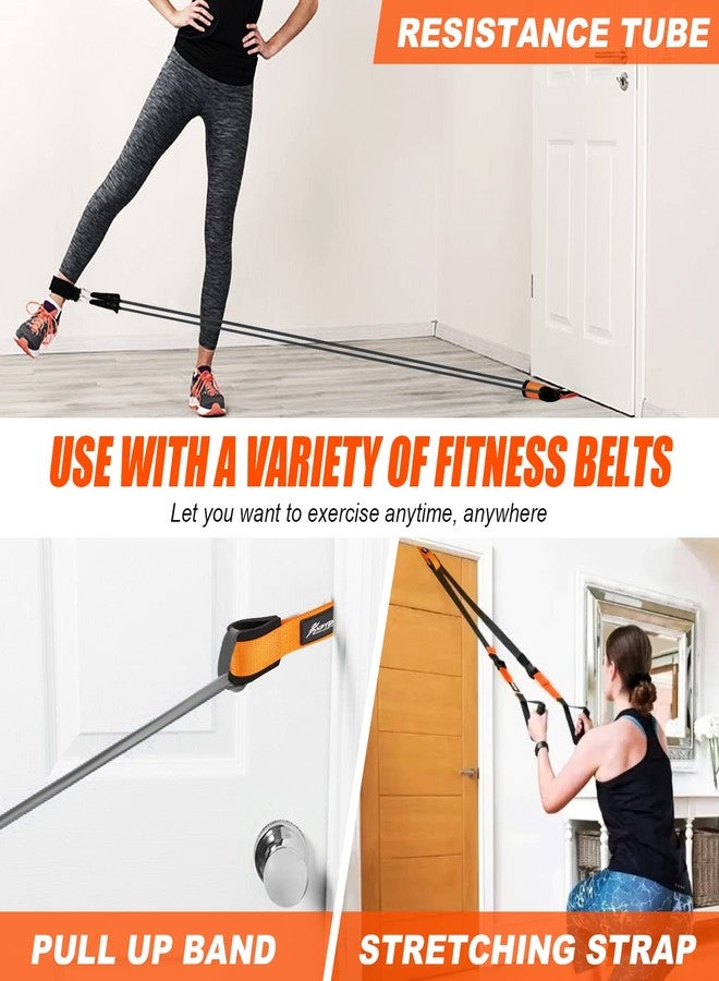 HPYGN Door Anchor for Resistance Bands, Home-Gym Workout Exercise Bands Attachment for Yoga Strap, Physical Therapy Bands and Closed Loop Bands, Heavy Duty door anchor system - Image 3