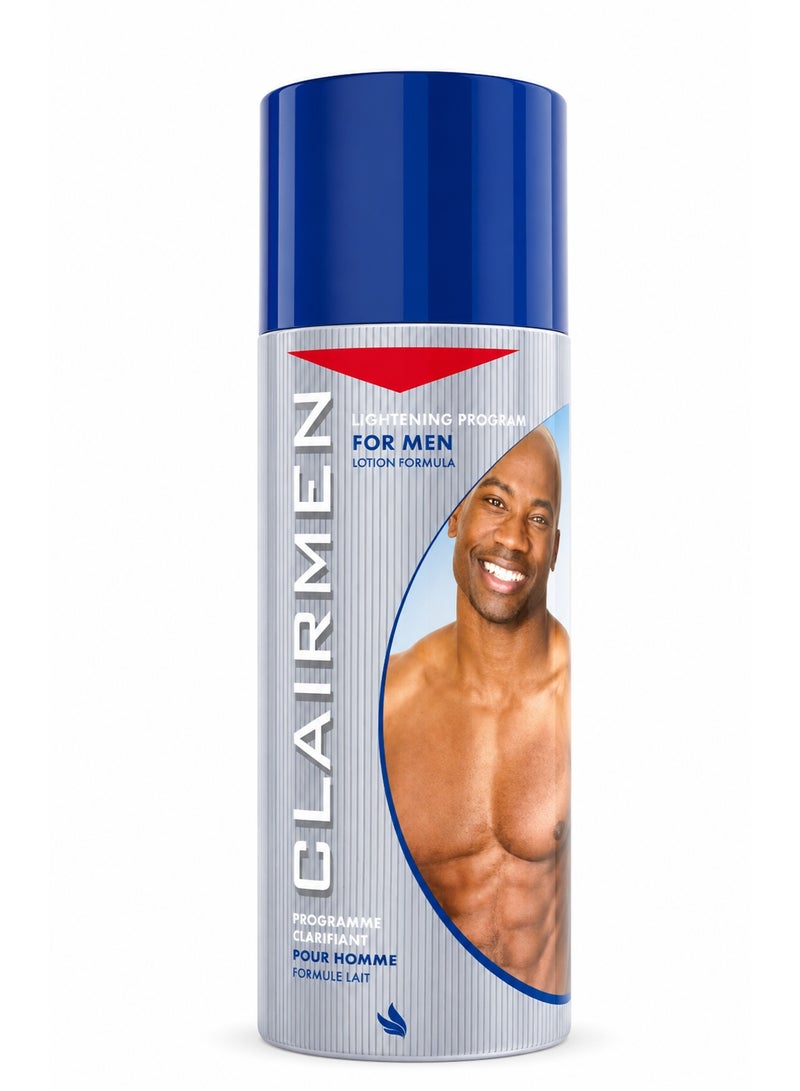 CLAIRMEN Lightening Body Lotion for Men, 500ml - Moisturizing & Skin Tone Enhancing with Vitamin E - Image 1