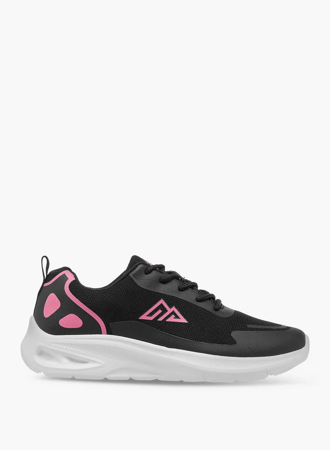 Oaklan by Shoexpress Textured Sports Shoes with Lace-Up Closure
