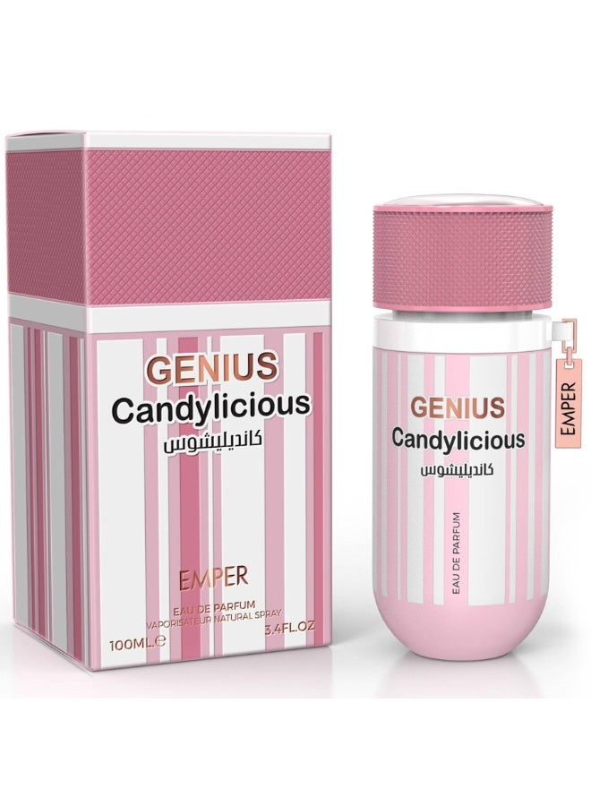 امبر عطر جينيوس كاندي ليشيوس للنساء، 100 مل - Image 1