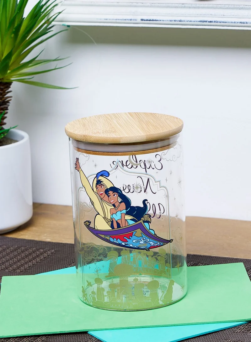 Half Moon Bay Disney Aladdin Storage Jar Glass 950Ml