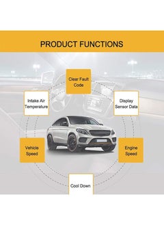 OBDII OBD OBDII Scanner Code Reader Car Diagnostic Scanner Engine Fault Code Reader Detector Car Vehicle Scanning Tool  - Image 4