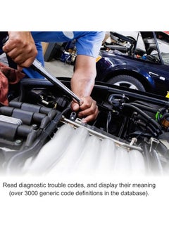 OBDII OBD OBDII Scanner Code Reader Car Diagnostic Scanner Engine Fault Code Reader Detector Car Vehicle Scanning Tool  - Image 5