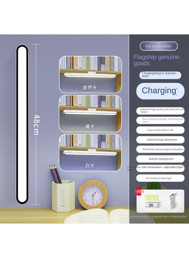 Bluejw Students Special Eye Protection Learning Lamp Bedroom Dormitory Lamp Desk Advanced Sense Reading Magnetic Cool Lamp - Image 1