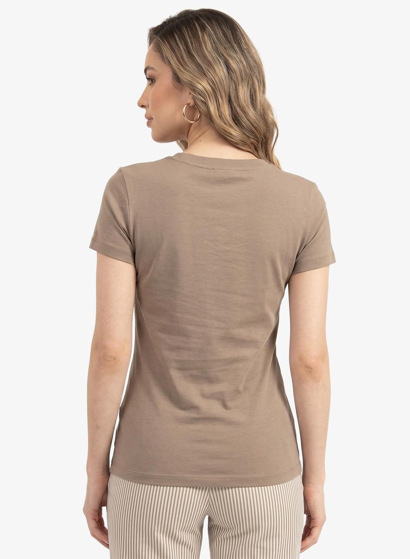 GUESS Crew Neck T-Shirt Slim Fit - Image 2