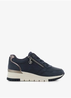 SJ Women's Panelled Shoes with Lace-Up Closure  - Image 2