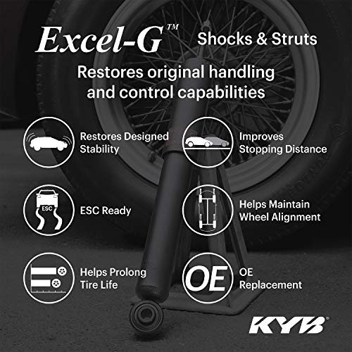 KYB 349151 Excel-G Gas Shock, Black - Image 5