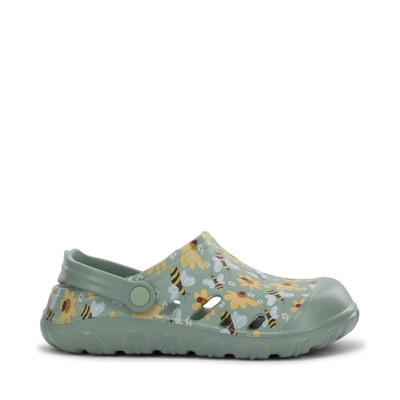 Western Chief Women Easies EVA Clog - Lightweight, Cushioned Comfortable Casual Slip On Shoes for Gardening, Outdoors, Walking, Bee Meadow, 8 - Image 2