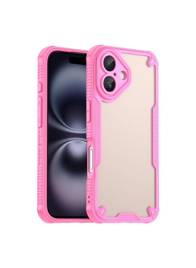 general Compatible with iPhone 16 Case, 【Precise Cutouts for Camera Lenses】 Augmented Bumper Clear Hard Back Heavy Duty Shockproof Protective Cover for iPhone 16 - Image 1