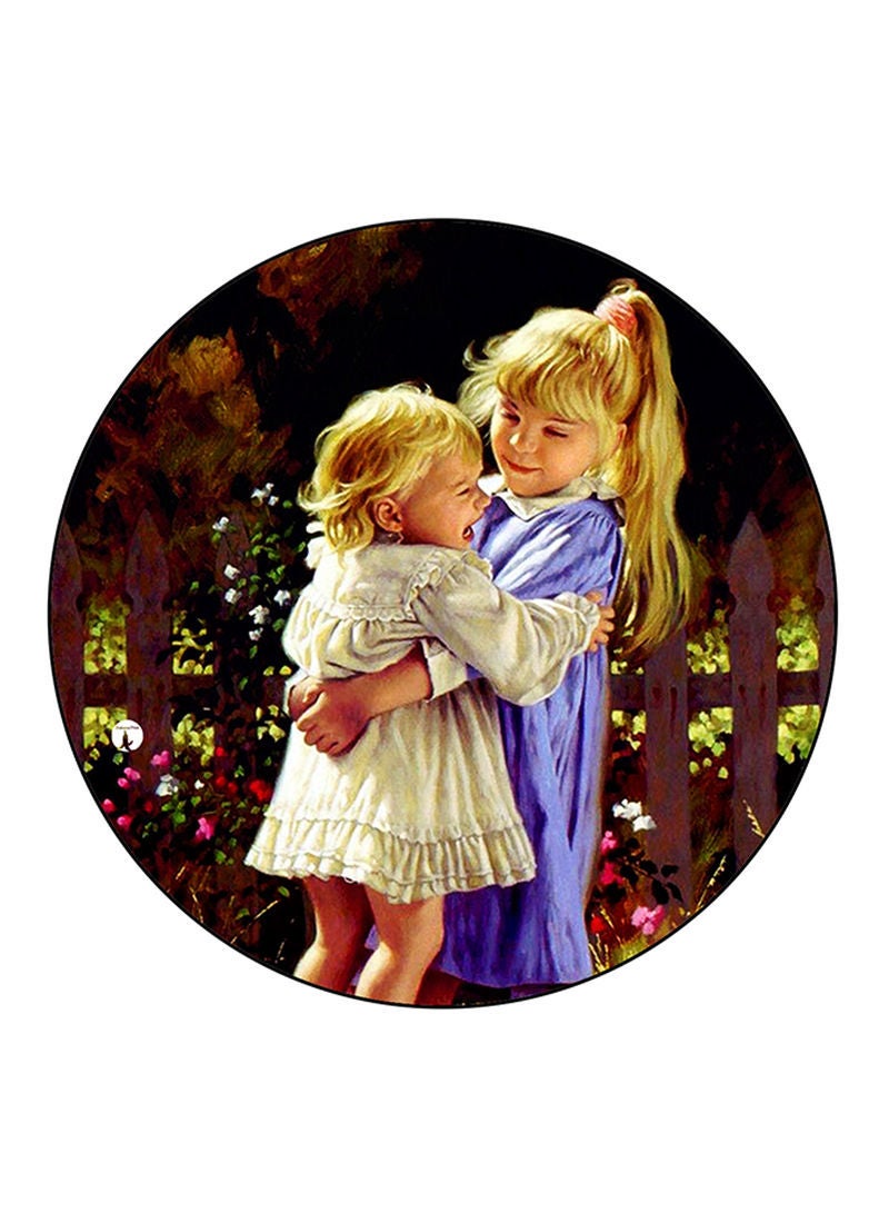 RKN Girls Printed Mouse Pad Multicolour