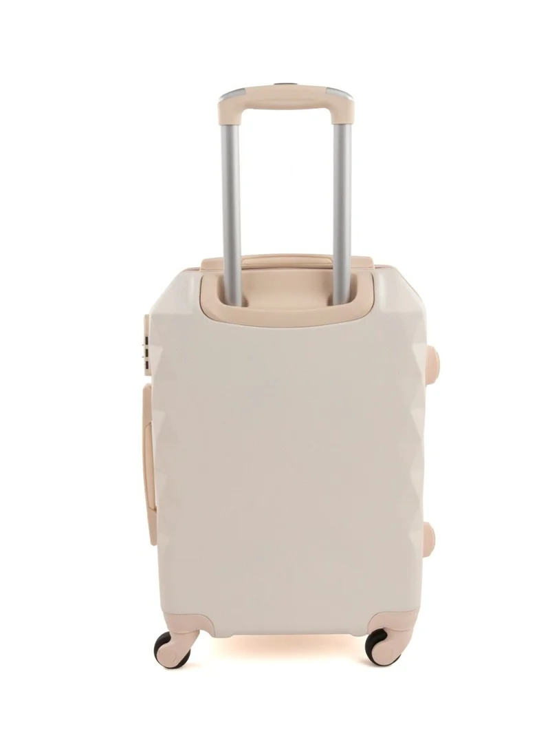 LIMRA Hardside 6 Piece Luggage Trolley Set Beige