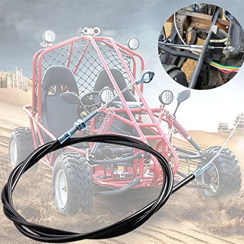 ‎Ran&Rode Go Kart Throttle Cable Go Cart Throttle Cable for Manco 8252-1390 ASW Go Kart Parts -Inner Wire 71 Inch Long - Image 4