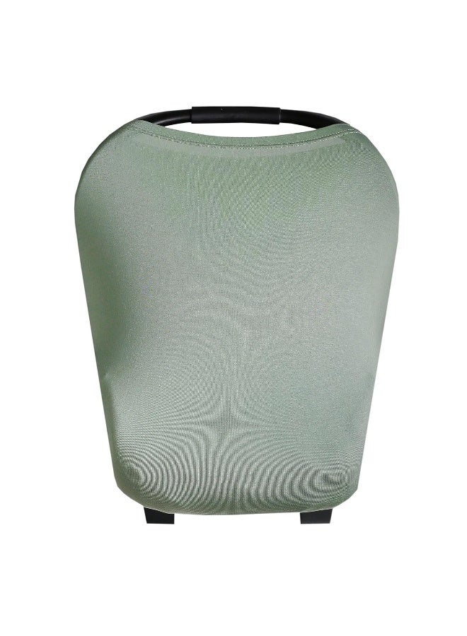 Copper Pearl Multi-Use Cover: Car Seat Covers, Nursing Cover, and Stroller Cover for Sun - Stretchy Fabric, All-Season Use, Stylish Designs, Easy Access for Moms - Briar - Image 1
