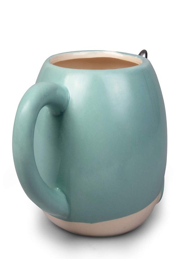 Seven20 Glitter Galaxy Cute Large Narwhal 18oz Coffee Mug - Make Morning's Magical - Funny Blue with Silver Unicorn Horn - Gift for Girls, Kids, Teens, Adults, Women - Officially Licensed - Image 5