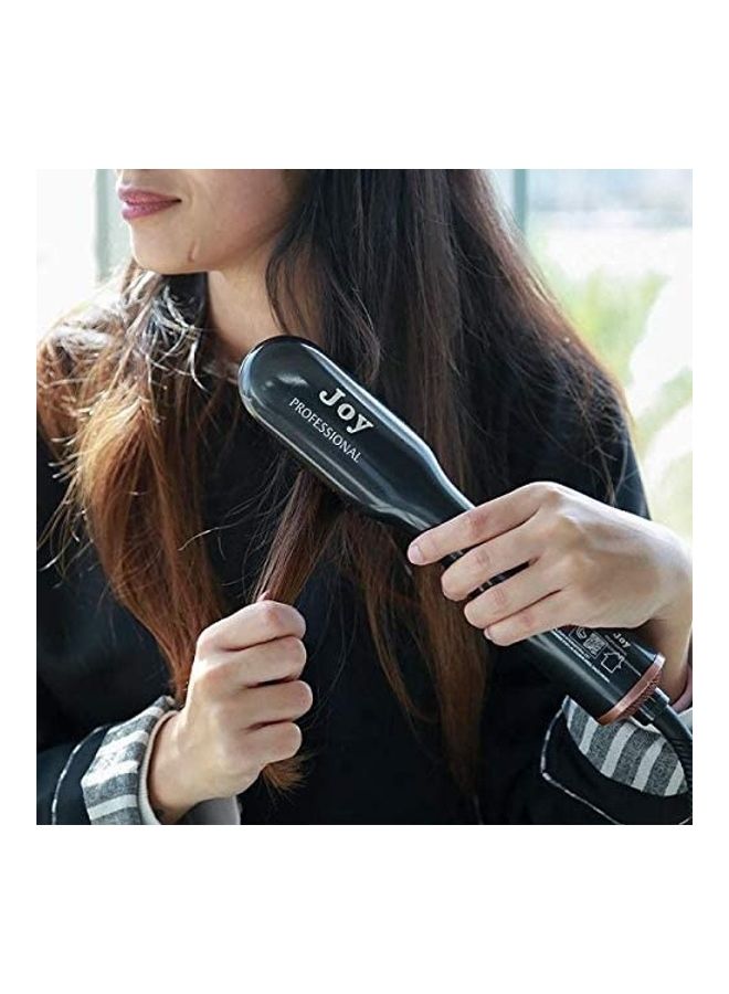 جوي كير 3-in-1 Hair Styling Brush – Black Hot Air Brush for Drying, Straightening  Volumizing | Lightweight Blow Dryer Brush with Ionic Technology | Anti-Frizz, Fast Styling Tool for All Hair Types - Image 5