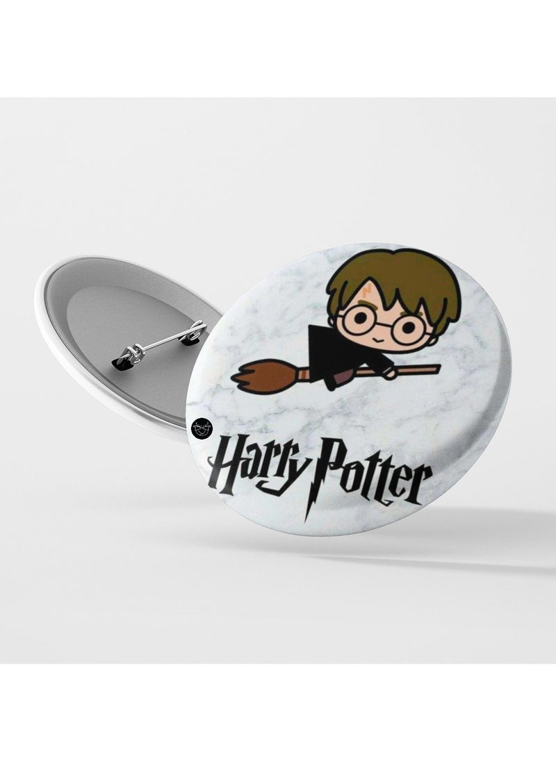 Reeman Design Harry Potter print brooch 