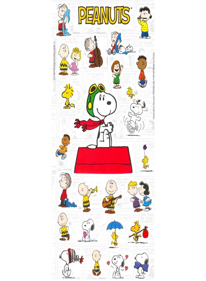 Peanuts Party Favors for Boys & Girls Bundle ~ 12 Pack Charlie Brown Sticker Sheets for Kids Birthday Party Goodie Bags | Snoopy Party Supplies Set - Image 2