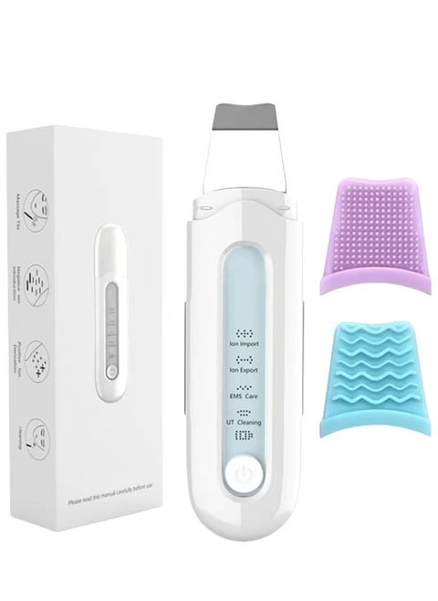 Blackhead Remover Deep Cleansing Machine with 2 Rechargeable Moisturizing Brushes