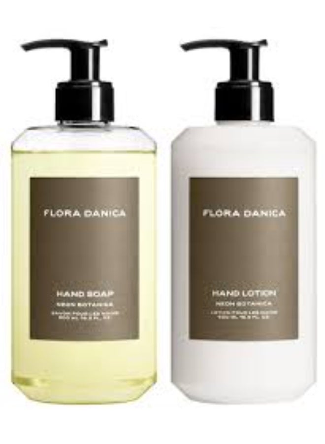 FLORA DANICA Neon Botanical Hand Soap and Hand Cream - Image 2