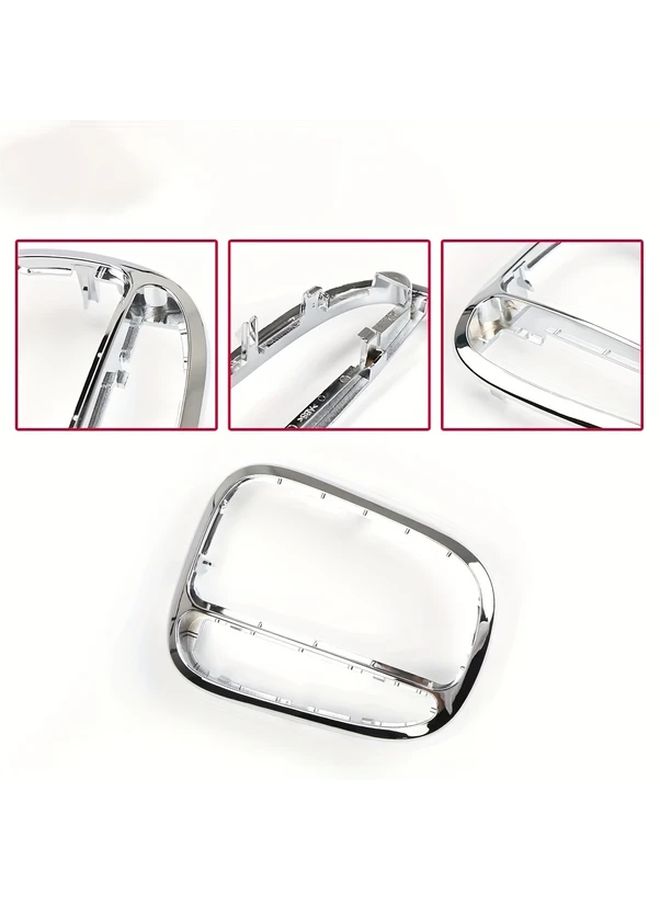غطاء تقليم ناقل الحركة الفضي إطار لوحة الإطار للفئة C W203 C230 C320 - Image 4