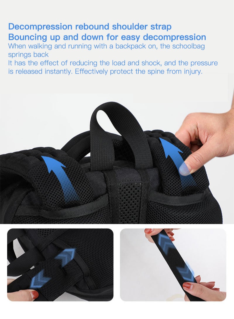 AOKING Laptop Backpack,Business Travel Anti Theft Slim Durable Laptops Backpack ,Water Resistant College School Computer Bag for Women & Men Fits 15 Inch Laptop and Notebook - Image 4