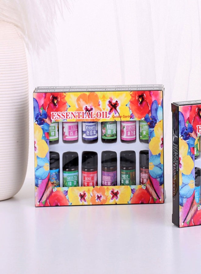 3ML 12PCS Natural Essential Oils Set Water-soluble Aroma Essential Aromatherapy Oil for Oil Diffuser Humidifier - Image 5