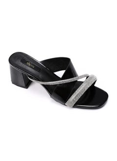 Slip On Strased Mid Heeled Slipper - pzsku/Z4D0E9423890349AFA97BZ/45/_/1721817098/3e0ae82a-290c-4fef-8919-4a174c00e334