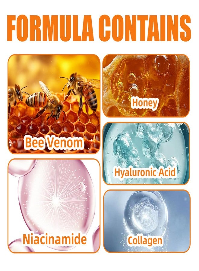 Grospe Bee Venom Multi-functional Cream With Collagen 1% for Face & Neck,Moisturizing and Lifting,Wrinkle Removal Anti-Aging Suitable for All Skin Types 2.12 OZ - Image 5