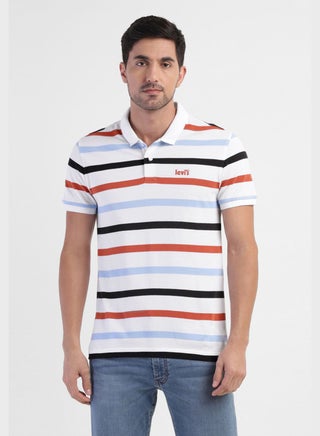 Essential Stripped Polo T-Shirt
