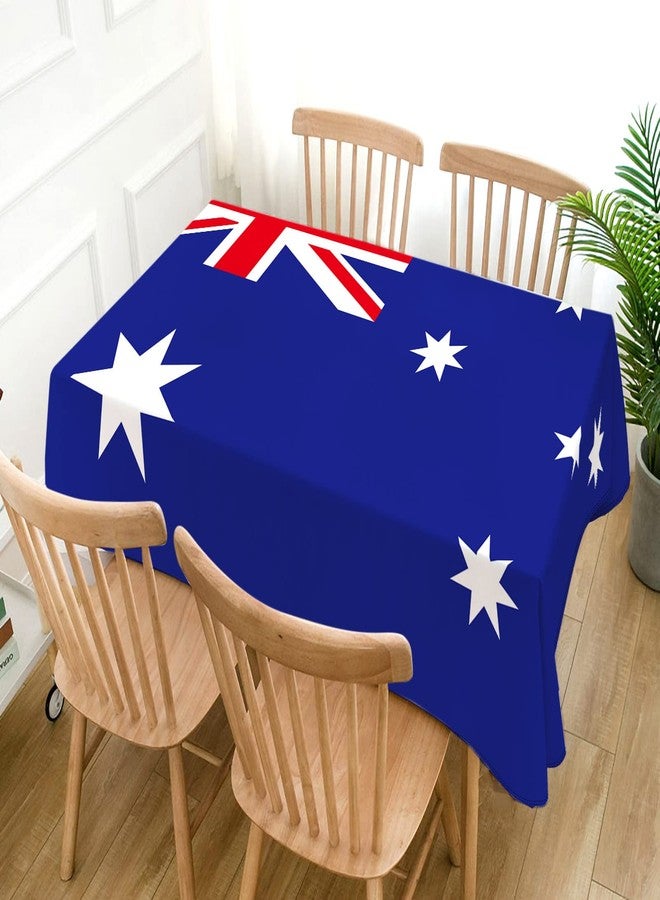 Hafangry Australian Flag Tablecloth Australia Day Decoration International Flag Kitchen Dining Room Home Decor-60×84inch - Image 2