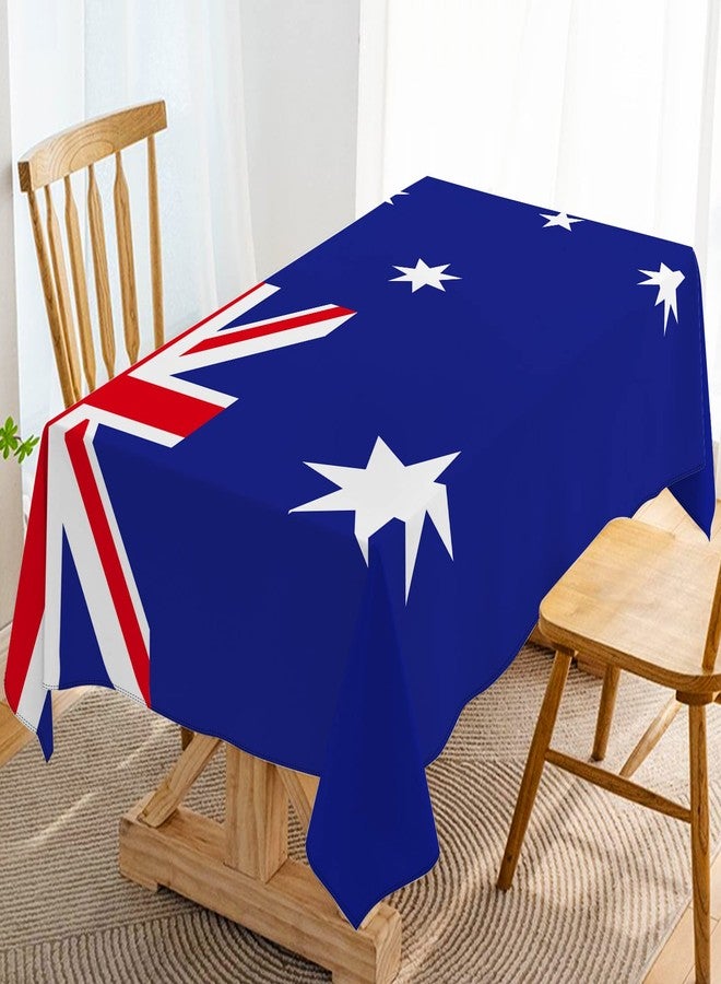 Hafangry Australian Flag Tablecloth Australia Day Decoration International Flag Kitchen Dining Room Home Decor-60×84inch - Image 1