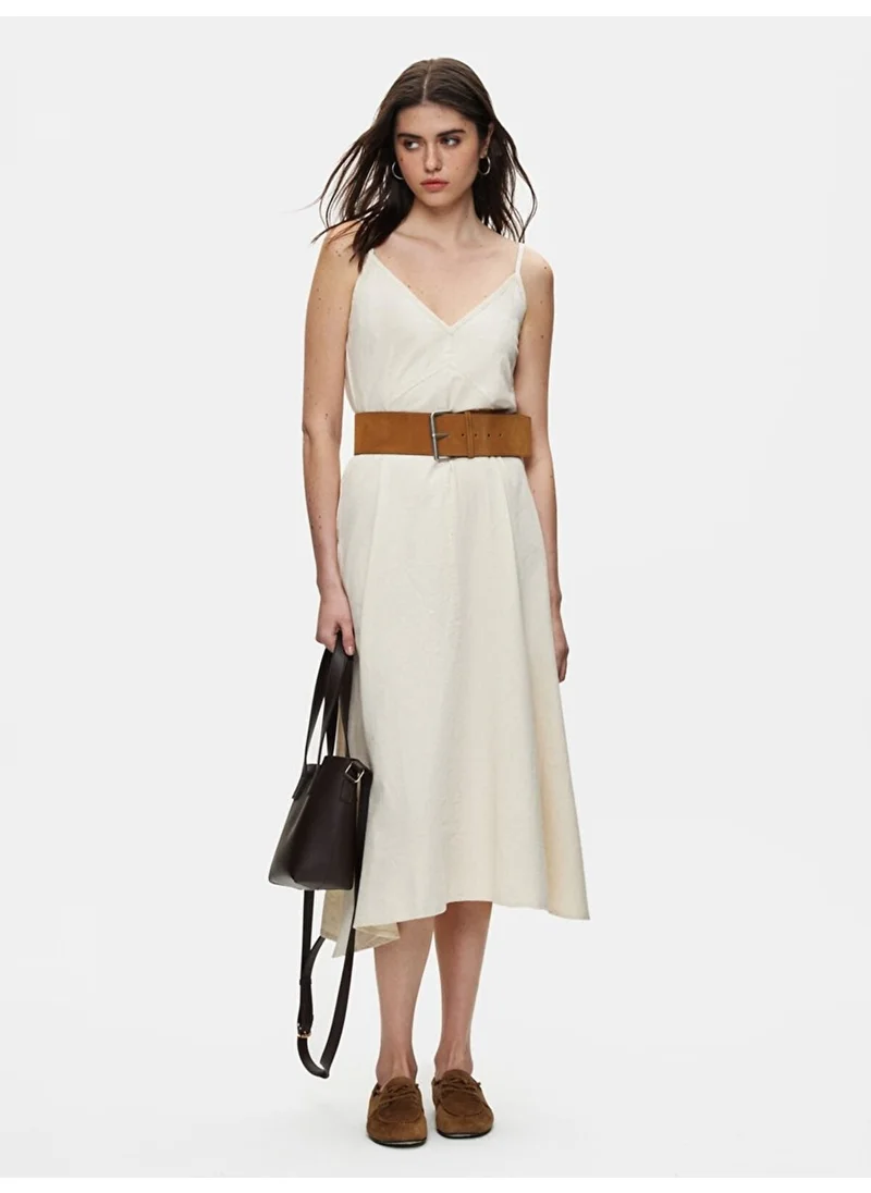 ال تي بي Beige Dress